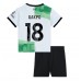 Billige Liverpool Cody Gakpo #18 Børnetøj Udebanetrøje til baby 2023-24 Kortærmet (+ korte bukser)